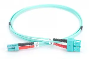 DIGITUS LWL patchcable LC/SC 50/125 3m multimode duplex halogenfree with protocoll OM3