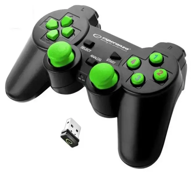 "Esperanza GLADIATOR" belaidis žaidimų bloknotas EGG108G (PC, PS3; juoda spalva)