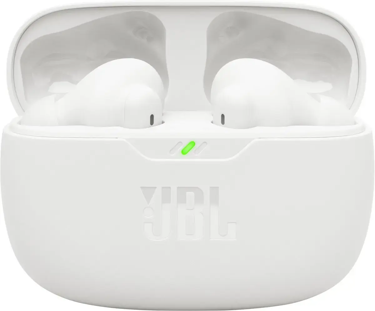 JBL wireless earbuds Wave Beam 2, white