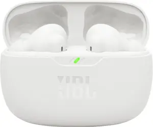 JBL wireless earbuds Wave Beam 2, white
