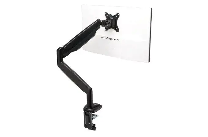 "Kensington SmartFit®" vienu prisilietimu reguliuojamo aukščio vieno monitoriaus rankena, spaustukas, 9 kg, 33 cm (13"), 86,4 cm (34"), 100 x 100 mm, juoda