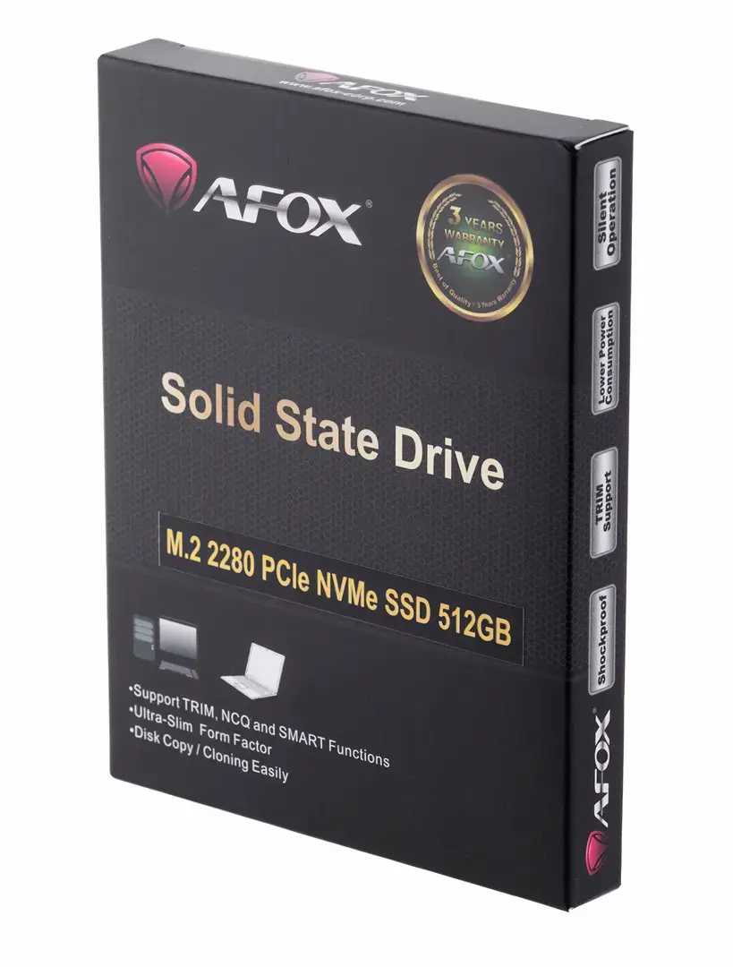 SSD diskas AFOX ME300-512GN 512 GB, M.2, PCI Express 4.0