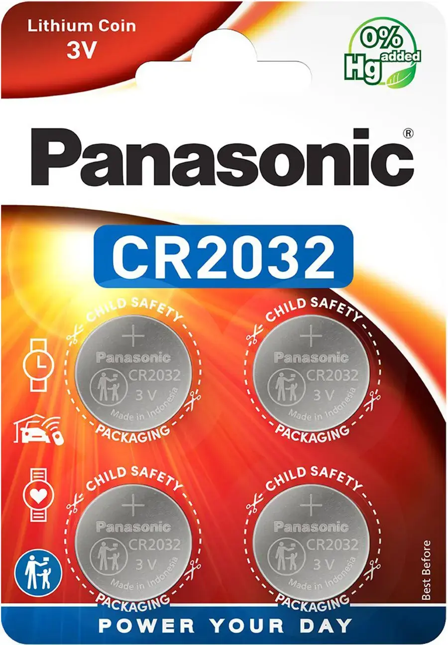 "Panasonic" baterija CR2032/4B