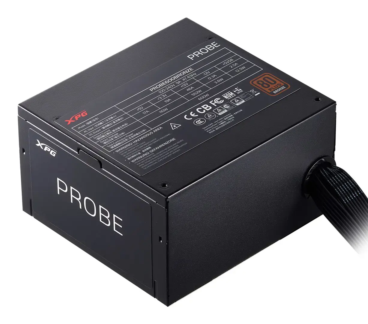 Maitinimo blokas XPG PROBE BRONZE Power Supply, 700 W, 80 PLUS Bronze