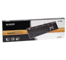 A4-TECH A4TKLA39976 Klaviatūra A4Tech KV-300H pilka USB
