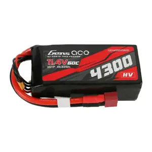 "Gens Ace" 4300mAh 11.4V 60C 3S1P T-Plug baterija