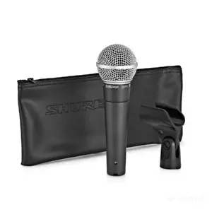 "Shure SM58 Black" scenos / pasirodymų mikrofonas