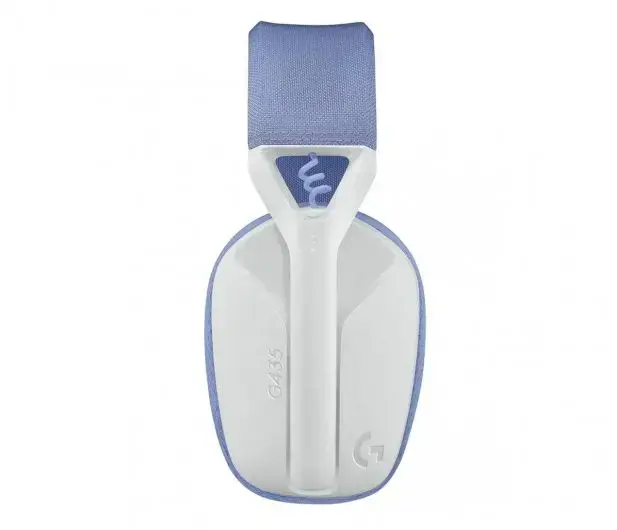 LOGITECH G435 LIGHTSPEED belaidės žaidimų ausinės - BALTOS spalvos