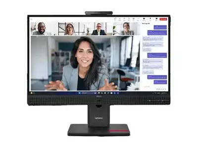 LENOVO 27" T27QD-4V QHD IPS 16:9 120HZ HDMI/DP/USB-C(100W)/RJ45/WEBCAM/SPEAKERS