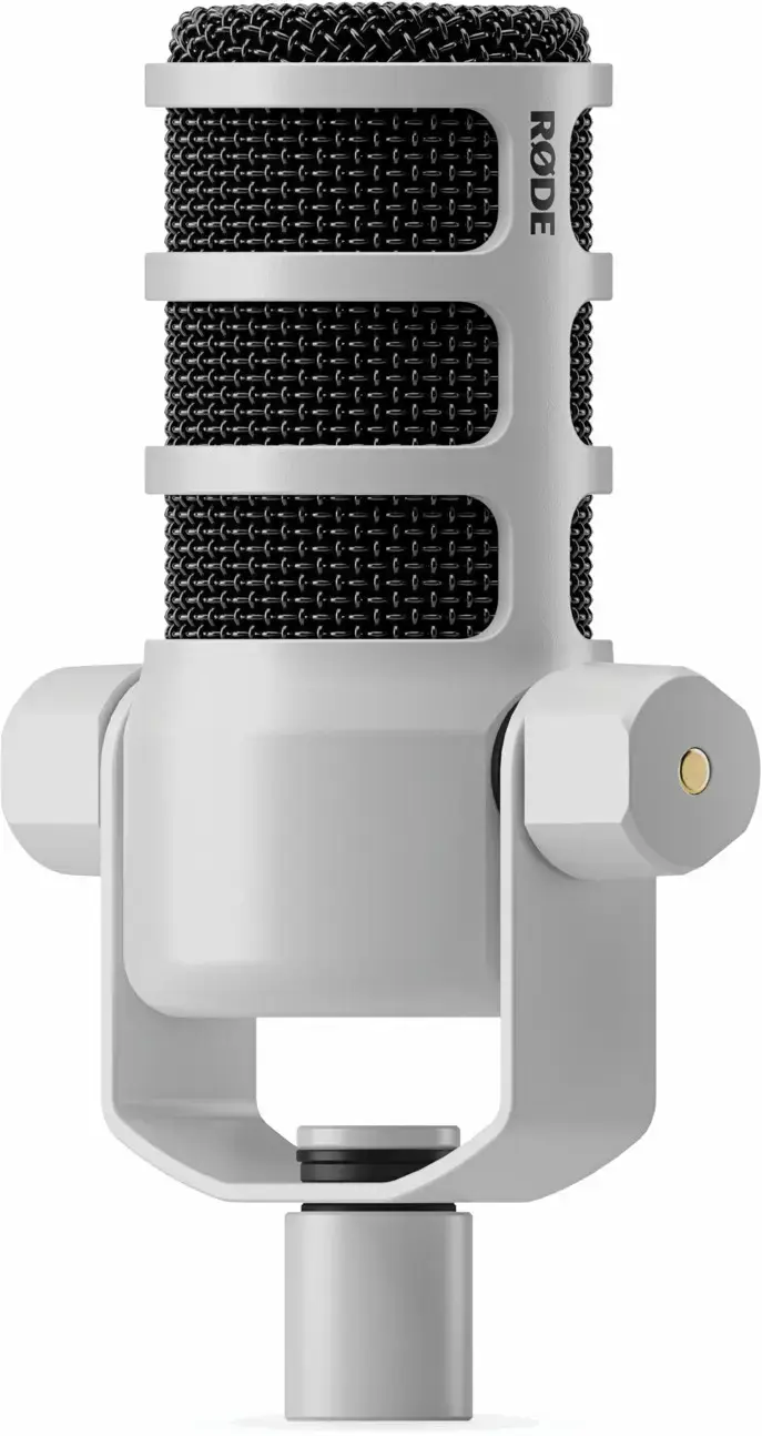 Rode microphone PodMic, white