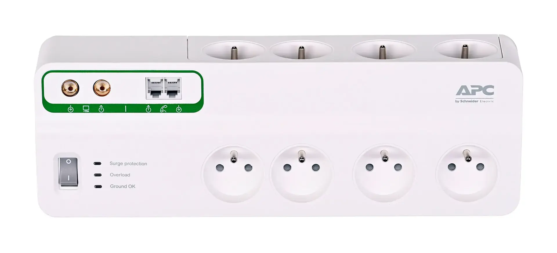 APC PMF83VT-FR, 2690 J, 8 AC outlet(s), Type E, 230 V, 50 Hz, 2300 W