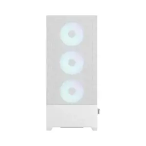 FRACTAL DESIGN "Pop XL Air RGB" baltos spalvos TG skaidrus atspalvis