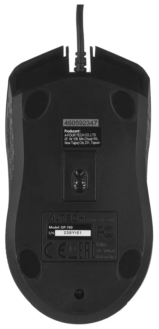 A4-TECH A4TMYS46059 Pelė A4TECH OP-760 USB