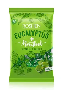 Karamelė ROSHEN Menthol Eucalyptus, 1 kg