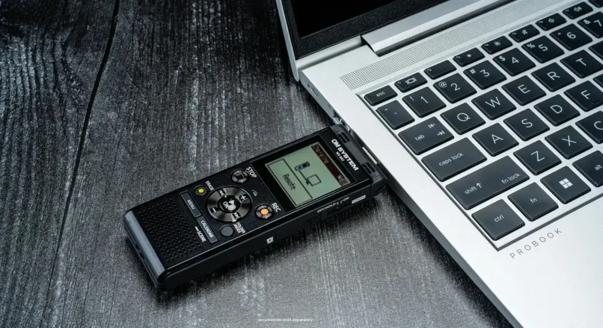 Olympus WS-883 Digital Voice Recorder, Black
