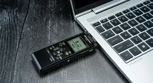 Olympus WS-883 Digital Voice Recorder, Black
