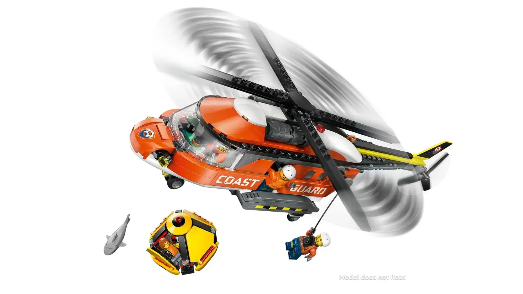 LEGO CITY 60503 Coast Guard Helicopter