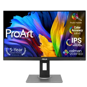 Monitorius ASUS ProArt PA278QV, 68.6 cm (27"), 2560 x 1440 pixels, Quad HD, LED, 5 ms, Black