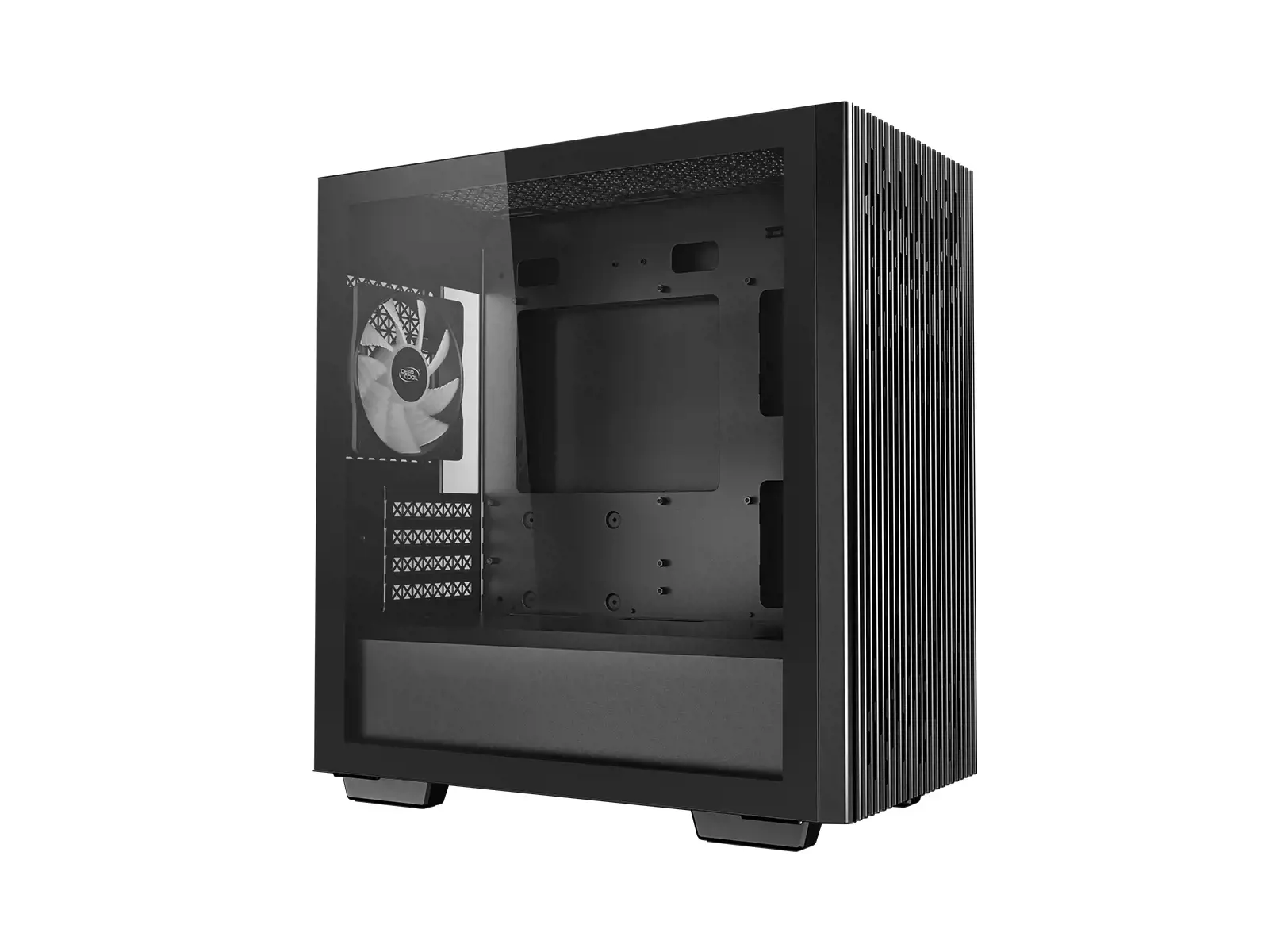 "DeepCool MATREXX 40 3FS", "Micro Tower", Kompiuteris, Juodas, "micro ATX", Mini-ITX, Akrilonitrilo butadieno stirenas (ABS), SPCC, Grūdintas stiklas, Žaidimams