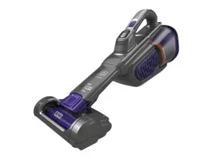 "Black & Decker" BHHV520BFP rankinis dulkių siurblys Juoda, violetinė