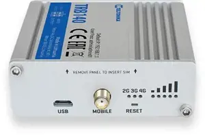 TELTONIKA TRB140 LTE/4G kompaktiški pramoniniai vartai