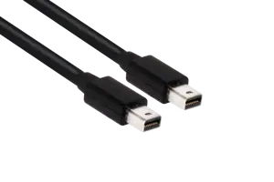 CLUB3D Mini DisplayPort 1.4 Cable HBR3 8K60Hz Male / Male 2 mtr. / 6.56 Ft., 2 m, Mini Displayport,…