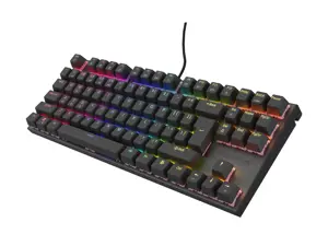Genesis | THOR 303 | Mechanical Gaming Keyboard | Wired | US | Outemu Peach Silent | Black