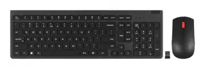 Lenovo 4X31N50746, Full-size (100%), Wireless, RF Wireless, QWERTY, Black, Mouse included