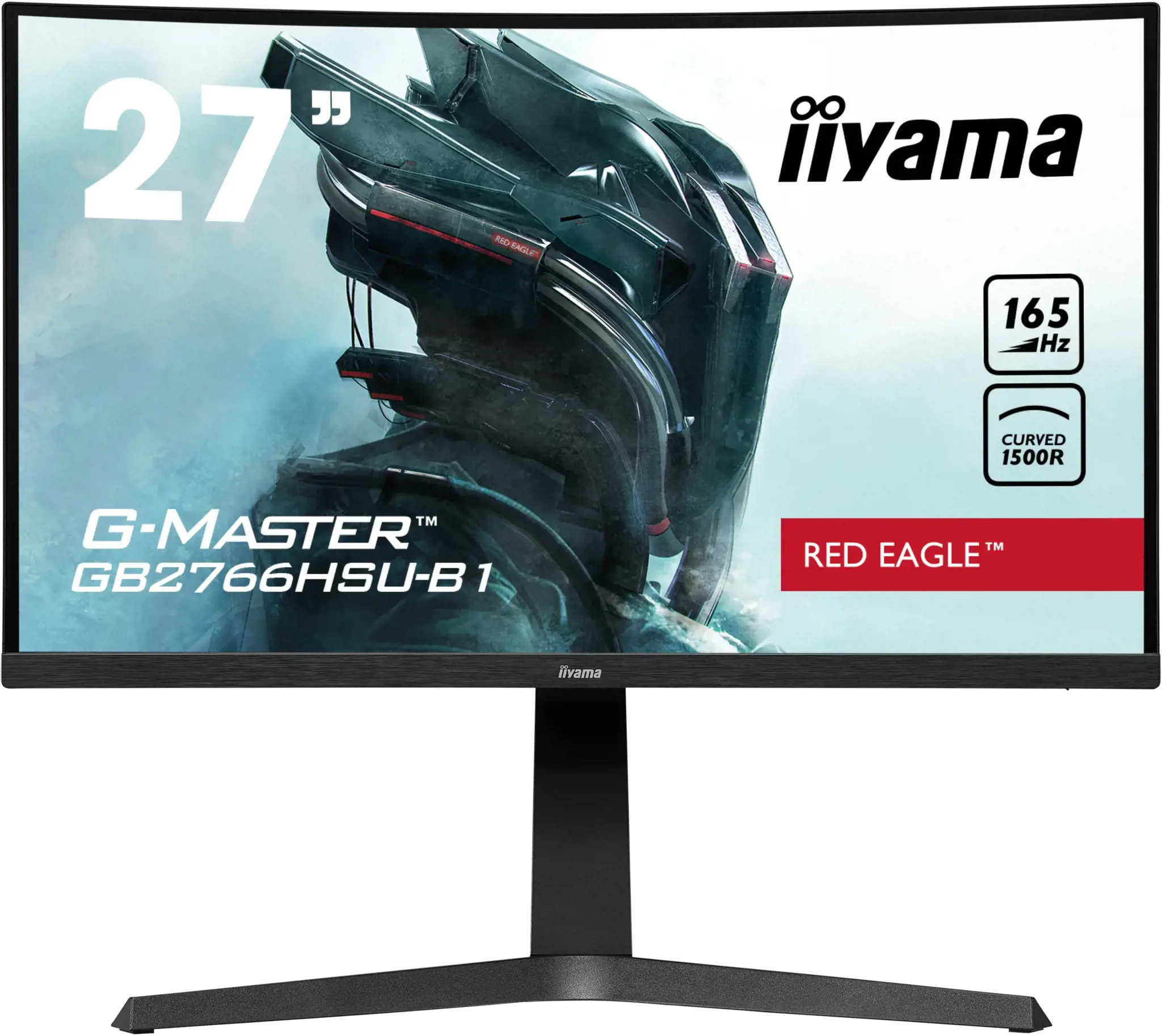 Monitorius iiyama G-MASTER GB2766HSU-B1, 68.6 cm (27"), 1920 x 1080 pixels, Full HD, LED, 1 ms, Black