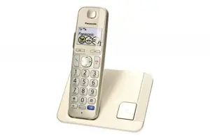 "Panasonic" DECT telefonas KX-TGE 210 PDN šampano aukso spalvos