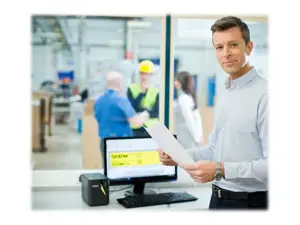 Brother PT-P950NW, TZe, terminio perdavimo, 360 x 360 DPI, 60 mm/s, laidinis ir belaidis, juodas