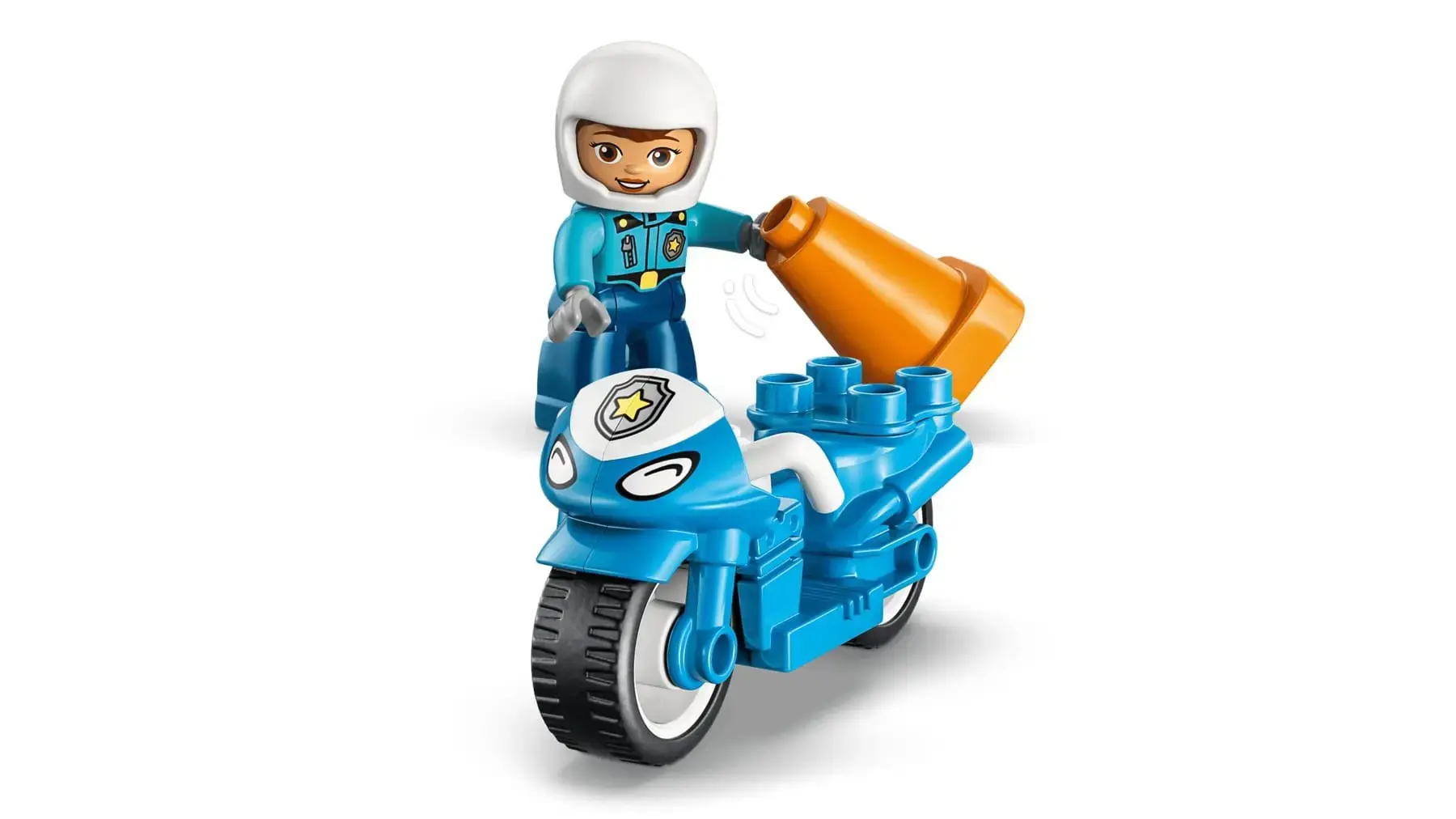 LEGO DUPLO 10471 Blue Police Motorcycle