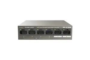 IP-COM Networks G2206P-4-63W tinklo komutatorius Valdomas Gigabit Ethernet (10/100/1000) maitinimas…