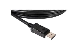 CLUB3D Displayport 1.2 Cable M/M 3Meter 4K60Hz 21.6Gbps, 3 m, DisplayPort, DisplayPort, Male, Male, 3840 x 2160 pixels