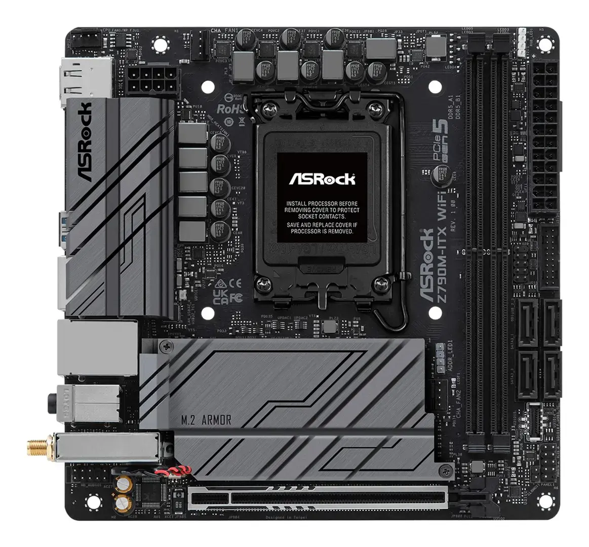 ASROCK Z790M ITX WIFI Socket 1700 mITX DDR5 1xHDI 1xDP