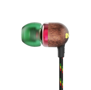 "Marley Smile Jamaica" ausinės, į ausis, laidinės, su mikrofonu, Rasta