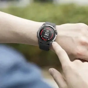 "Tech-Protect" laikrodžio dirželis IconBand Garmin fenix 3/5X/3HR/5X Plus/6X/6X Pro/7X, juodas