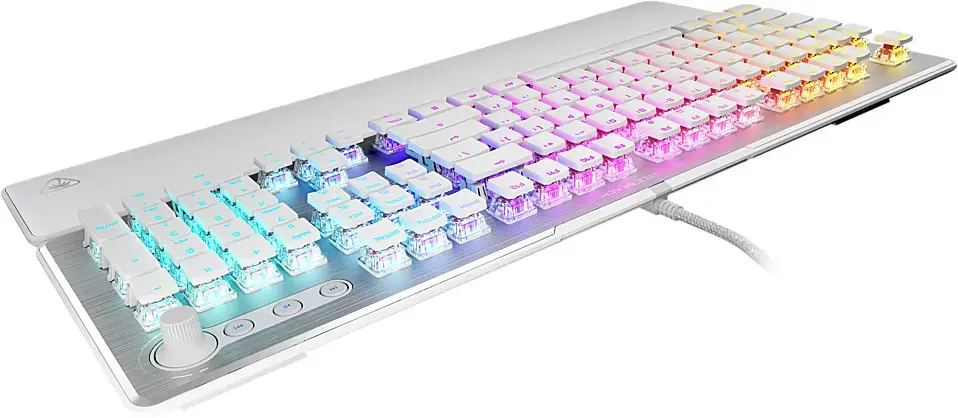Turtle Beach keyboard Vulcan II US, white