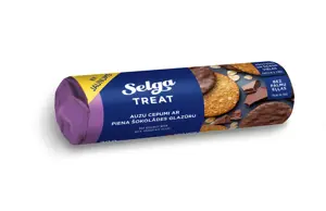 Avižiniai sausainiai  SELGA su pieninio šokolado glazūra, 200g