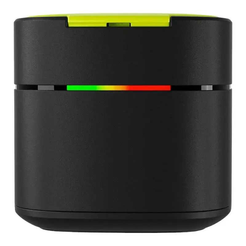 TELESIN Box dviejų kanalų įkroviklis + 2 akumuliatoriai, skirti "GoPro Hero 11 / 10 / 9" (greitas įkrovimas)