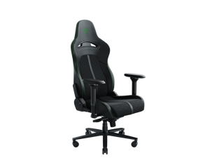 "Razer Enki" žaidimų kėdė su patobulintu pritaikymu, juoda/žalia