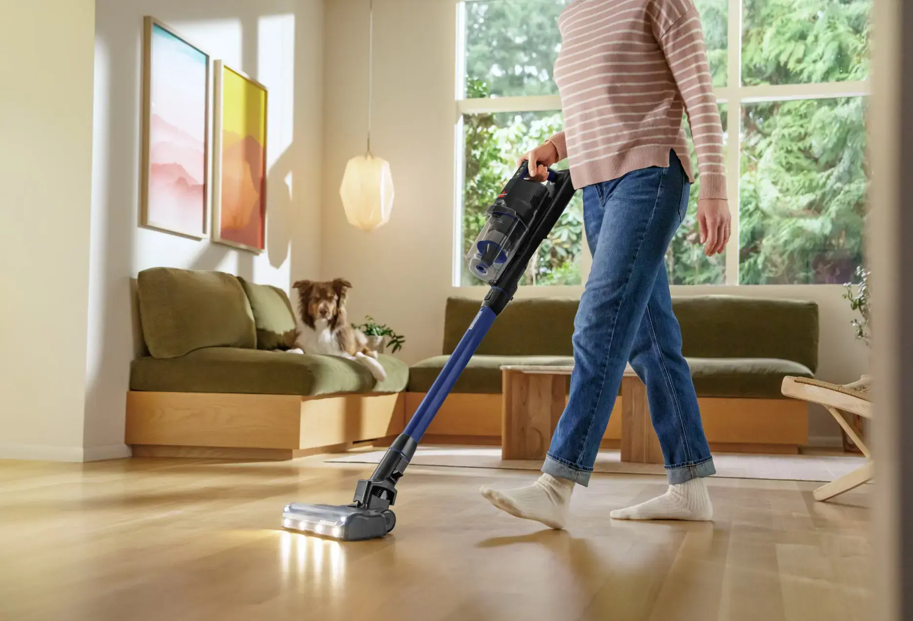Bissell Stick Vacuum | PowerClean FurGuard Pro | Cordless operating | 280 W | 25.2 V | Operating time (max) 50 min | Black/Titanium/Midnight Blue | Warranty 60 month(s) | Battery warranty 24 month(s)