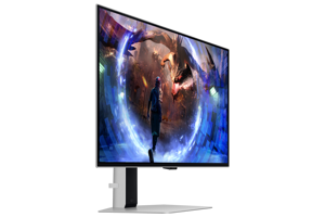 Samsung G60SD, 68.6 cm (27"), 2560 x 1440 pixels, Quad HD, OLED, 0.03 ms, Silver