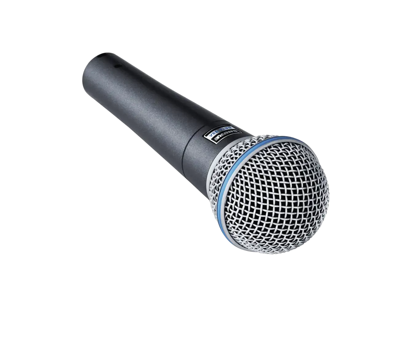 "Shure Beta 58A" - dinaminis, superkardioidinis, vokalinis mikrofonas