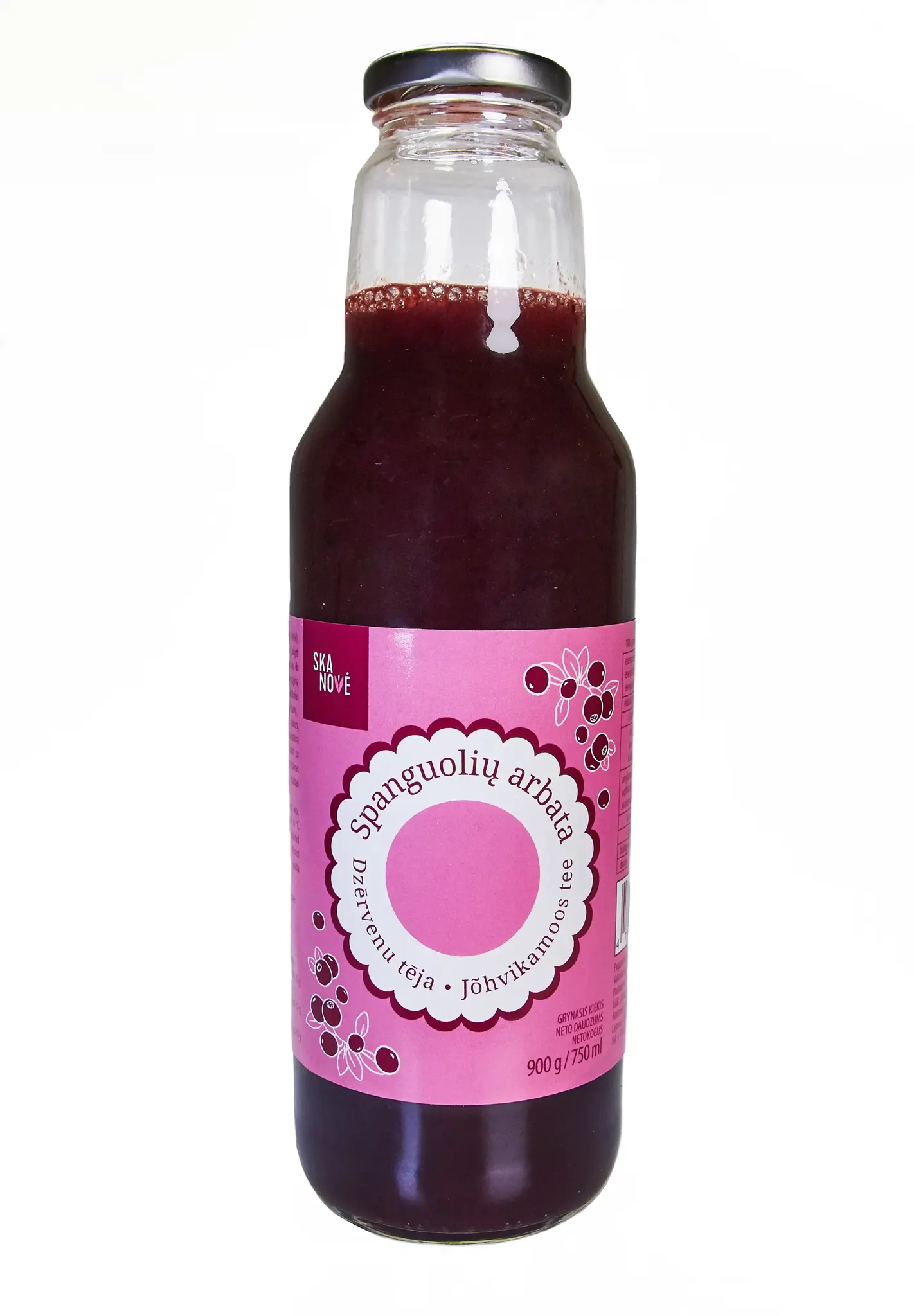 Spanguolių arbata SKANOVĖ, 900 g / 750 ml