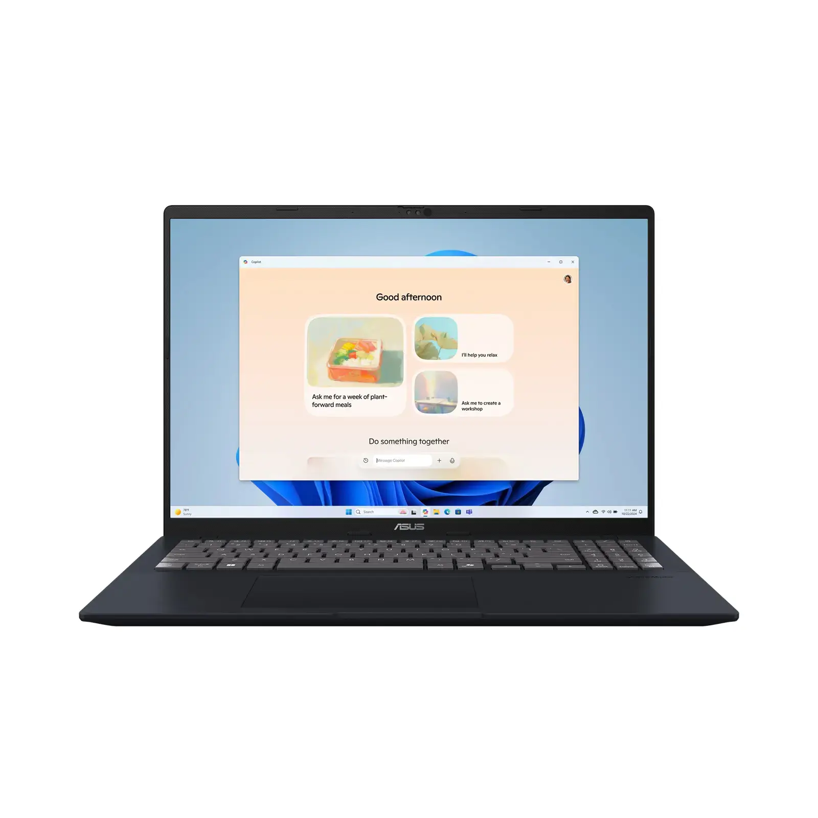 Nešiojamas kompiuteris ASUS Vivobook 16 X1607CA-KM110W, 225H, 512 GB, 16 Coliai, Windows 11 Home