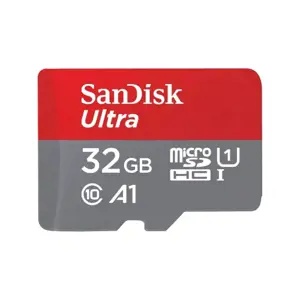 SanDisk_Ultra microSDHC_32GB + SD adapteris_120MB/s A1 10 klasės UHS-I