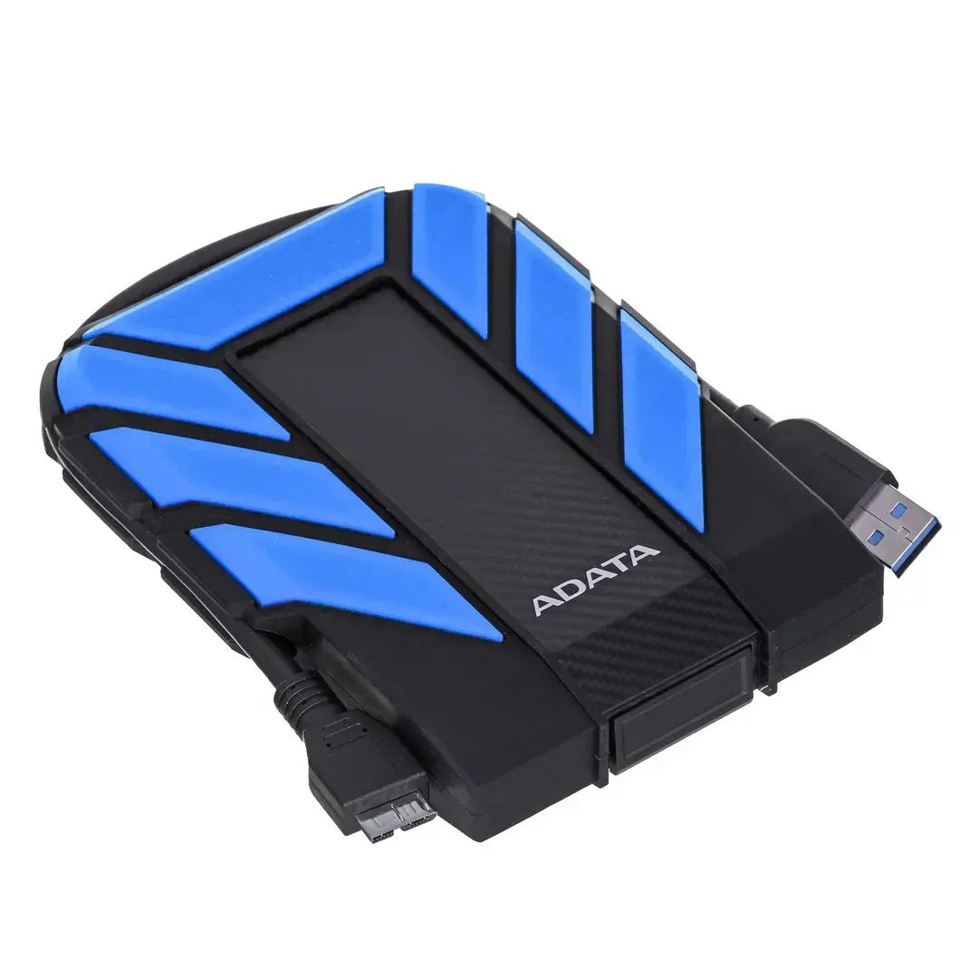 ADATA HD710 PRO išorinis kietasis diskas (1 TB; 2,5"; USB 3.2; mėlynos spalvos)