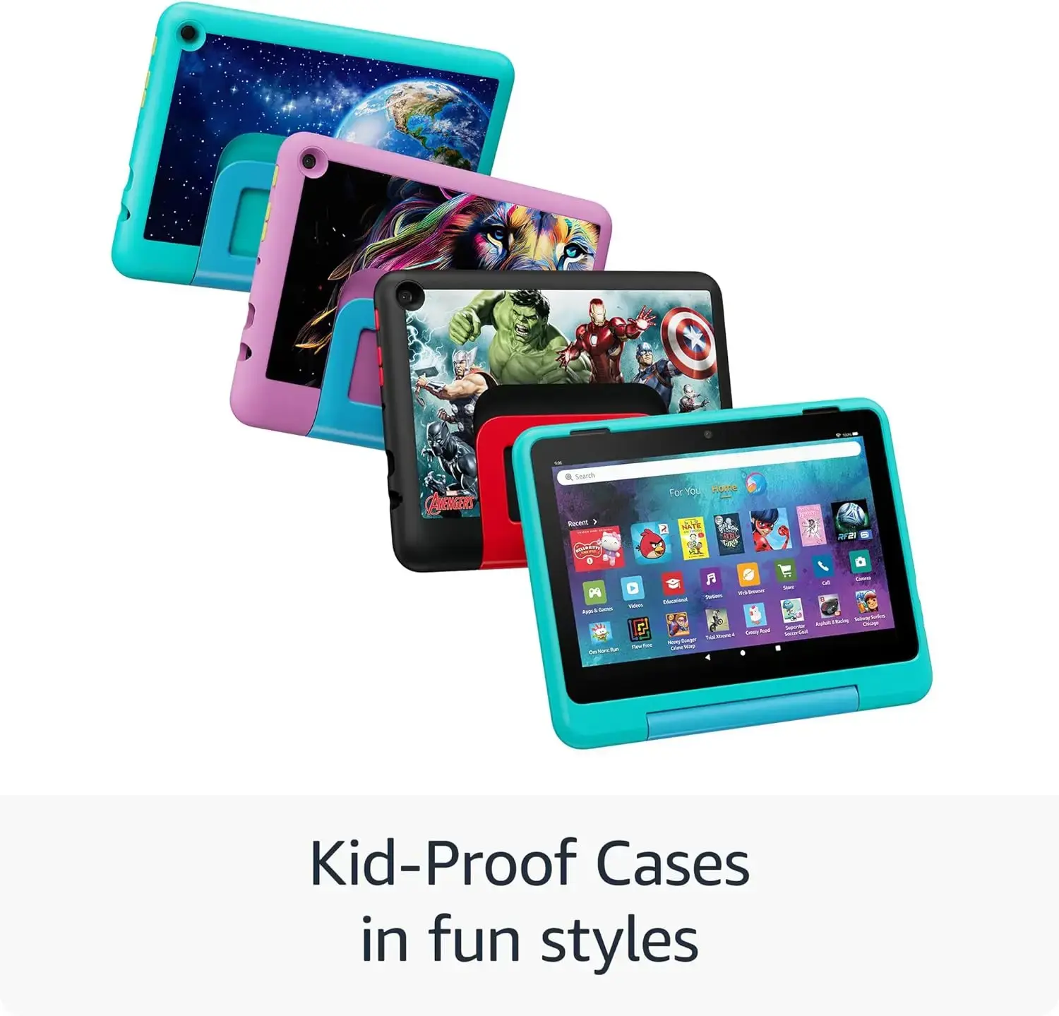 Amazon Fire HD 8 32GB Kids Pro (2024), must/marvel avengers