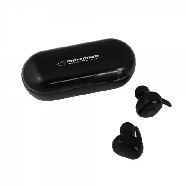 "Esperanza EH225K" "Bluetooth" ausinės TWS Black